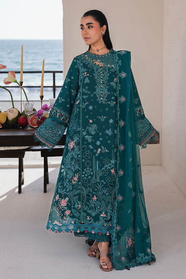 Qalamkar - Luxury Lawn Emroidered (Unstitched)