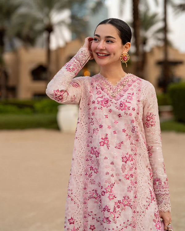 Luxury Embroidered Lawn Suit – Lamīja 318 (AYA by Faiza Saqlain Inspired)