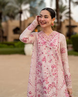 Luxury Embroidered Lawn Suit – Lamīja 318 (AYA by Faiza Saqlain Inspired)