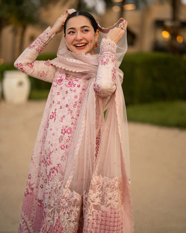 Luxury Embroidered Lawn Suit – Lamīja 318 (AYA by Faiza Saqlain Inspired)