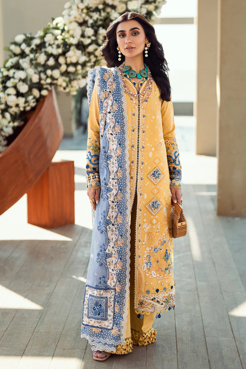 Qalamkar - Sahil Luxury Lawn -  (Unstitched)