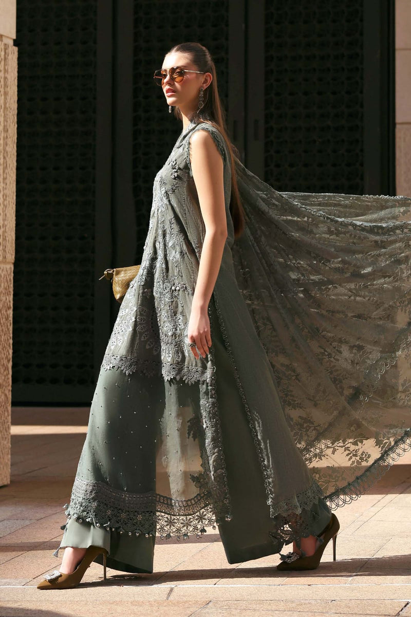 Marta B Lawn 3B – Elegant Embroidered Suit
