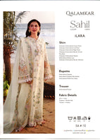Qalamkar – Sahil Luxury Lawn | ILARA (SA #10)