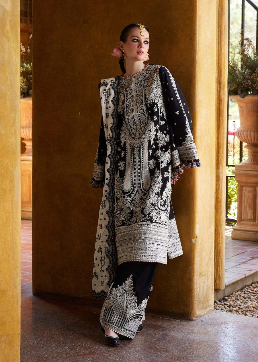 Shams by Hussain Rehar – Luxury Embroidered Ensemble