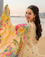 Merjem 315 – Luxury Lawn by Faiza Saqlain