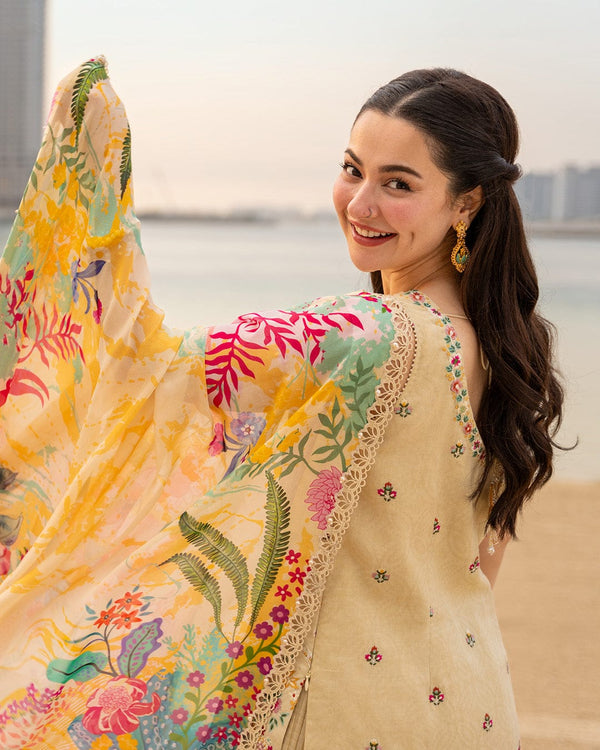 Merjem 315 – Luxury Lawn by Faiza Saqlain