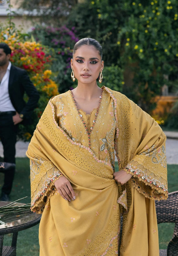 Elaf Premium Lawn Three Piece – TFS 019-A | Designers Collection