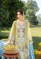Pistachio Luxury Lawn – Unstitched Collection 2026