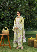Pistachio Luxury Lawn – Unstitched Collection 2026