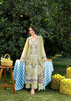 Pistachio Luxury Lawn – Unstitched Collection 2026