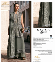 Marta B Lawn 3B – Elegant Embroidered Suit