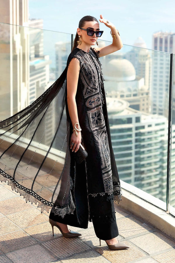 Maria B - Luxury Embroidered Lawn – 8B (Unstitched)