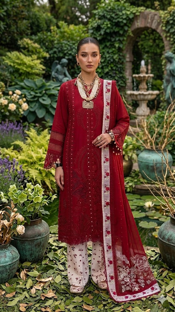 Saira Shakira - Luxury Lawn Embroidered