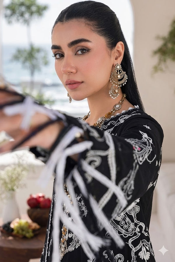 Qalamkar -Luxury Lawn -